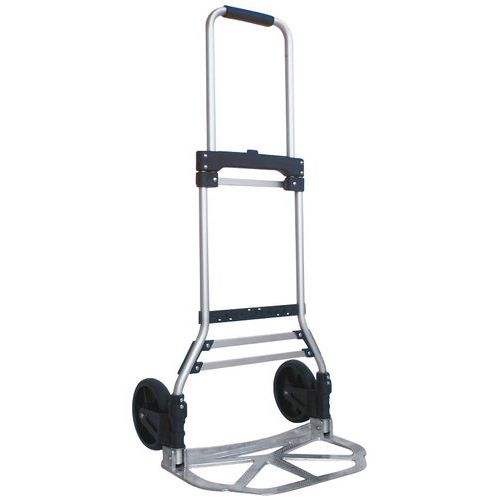 Porta-cargas dobrável em alumínio – Capacidade de 90 a 200 kg – Manutan Porta-cargas dobrável em alumínio – Capacidade de 90 a 200 kg – Manutan