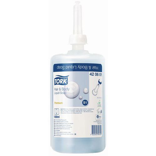 Sabão líquido Tork Premium S1 - 1 l Sabão líquido Tork Premium S1 - 1 l