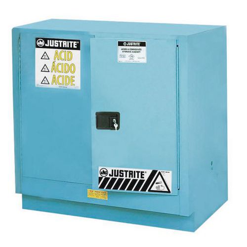 Armário de segurança para produtos corrosivos - Capacidade de armazenamento 83 L Armário de segurança para produtos corrosivos - Capacidade de armazenamento 83 L