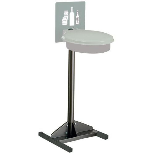 Poste para suporte de saco de lixo Ecollecto – de assentar ou fixar no solo Poste para suporte de saco de lixo Ecollecto – de assentar ou fixar no solo