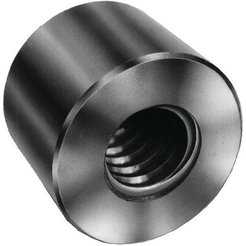 Porca redonda em aço com rosca trapezoidal direita Porca redonda em aço com rosca trapezoidal direita
