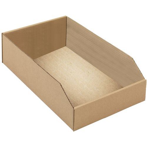Caixas de bico cartão kraft castanho - Comprimento 400 mm Caixas de bico cartão kraft castanho - Comprimento 400 mm