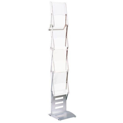 Suporte para brochuras dobrável Tec-Art Suporte para brochuras dobrável Tec-Art