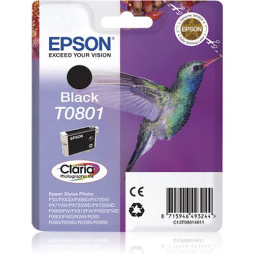Cartucho de tinta - T0801 - Epson Cartucho de tinta - T0801 - Epson