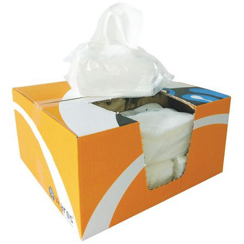 Pano não tecido Ikatex - Caixa de distribuição de saquetas - 500 formatos
