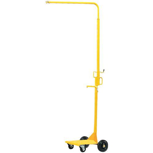 Carro porta-garrafas ergonómico com grua Carro porta-garrafas ergonómico com grua