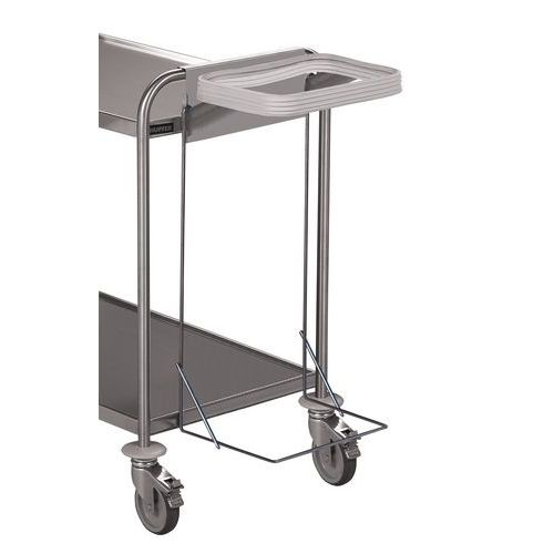 Suporte para sacos do lixo para carro inox Suporte para sacos do lixo para carro inox