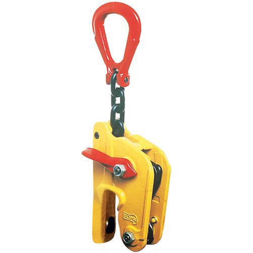 Pinça automática - Capacidades 1.500 a 4.500 kg - Com ponta serrilhada ...