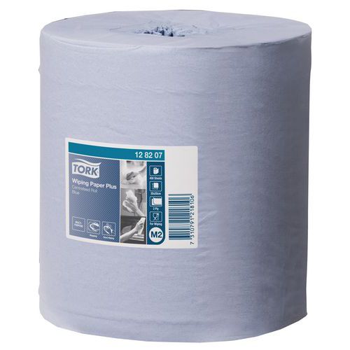 Rolo de limpeza de distribuição central Tork - 2 camadas - 450 folhas Rolo de limpeza de distribuição central Tork - 2 camadas - 450 folhas