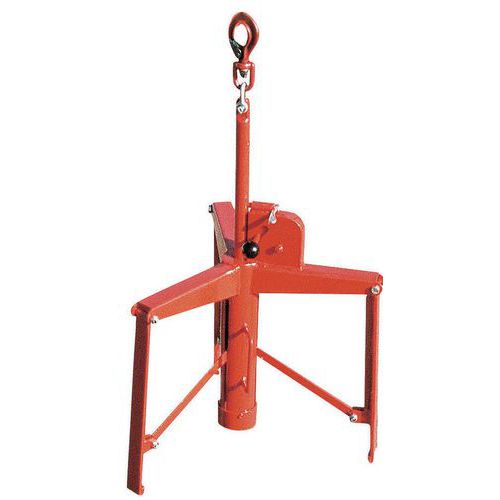 Pinça para bidões – Capacidade de carga: 400 kg Pinça para bidões – Capacidade de carga: 400 kg