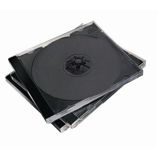 Caixa para CD/DVD padrão virgem – Fellowes Caixa para CD/DVD padrão virgem – Fellowes