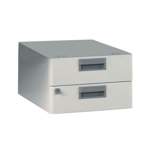 Bloco de 2 gavetas - Altura 22 cm Bloco de 2 gavetas - Altura 22 cm
