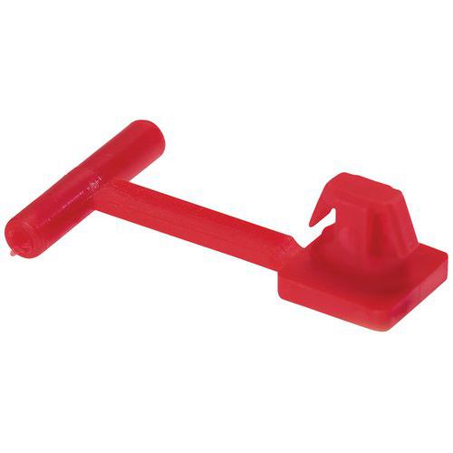Acessório de fecho para caixas dobráveis com tampa com dobradiças Acessório de fecho para caixas dobráveis com tampa com dobradiças