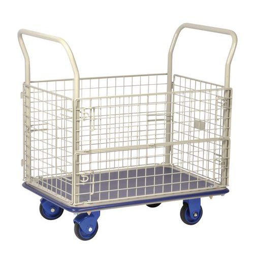 Carro gradeado - Capacidade 300 kg Carro gradeado - Capacidade 300 kg
