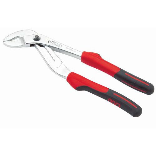 Alicate extensível com cabeça trespassada com botão de pressão Alicate extensível com cabeça trespassada com botão de pressão