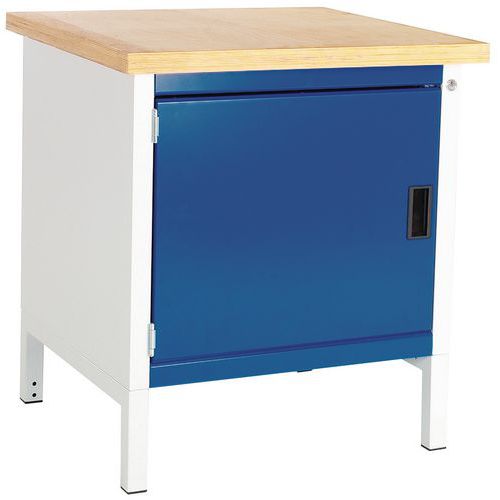 Bancada em faia Cubio, 1 porta, C750 mm – Bott