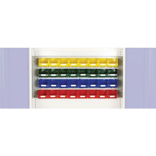 Kit de 32 caixas para mini armário de oficina Kit de 32 caixas para mini armário de oficina
