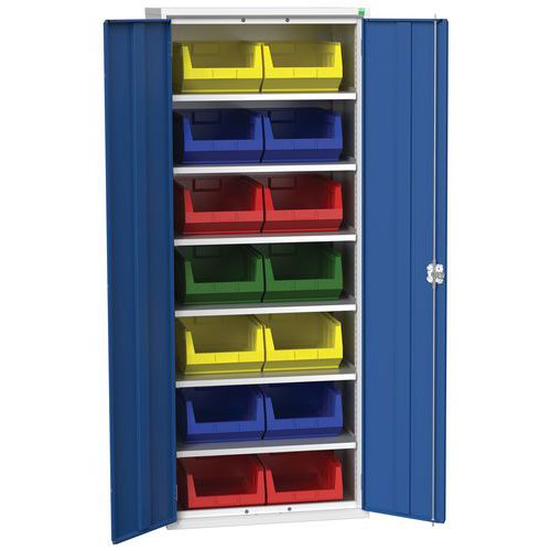 Armário Verso 800x550x2000 mm 14 caixas – Bott