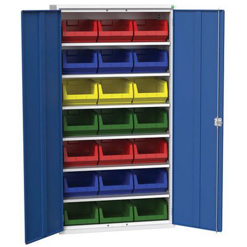 Armário Verso 1050x550x2000 mm 21 caixas – Bott