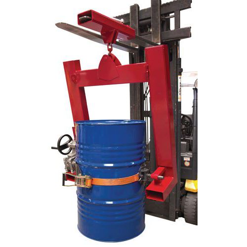Empilhador de bidões metálicos - Capacidade de 400 kg Empilhador de bidões metálicos - Capacidade de 400 kg