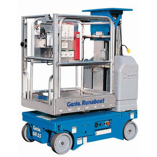 Plataforma elevatória com mastro vertical automotriz Plataforma elevatória com mastro vertical automotriz