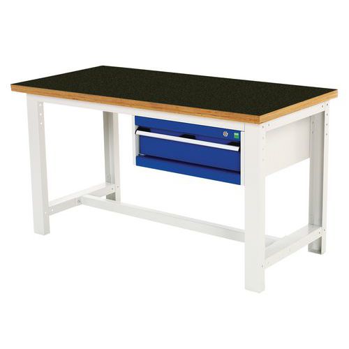 Bancada Cubio com 1 gaveta - Largura 150 cm - Arphenol Bancada Cubio com 1 gaveta - Largura 150 cm - Arphenol