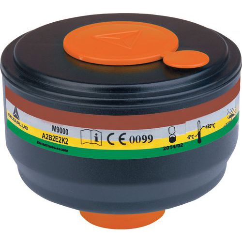 Caixa de 4 filtros a gás a2b2e2k2 Caixa de 4 filtros a gás a2b2e2k2