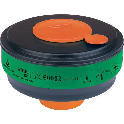 Caixa de 4 filtros a gás k2 Caixa de 4 filtros a gás k2