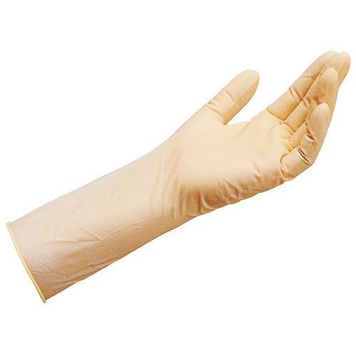 Luvas em látex flexíveis com manga comprida Solo 998 Luvas em látex flexíveis com manga comprida Solo 998