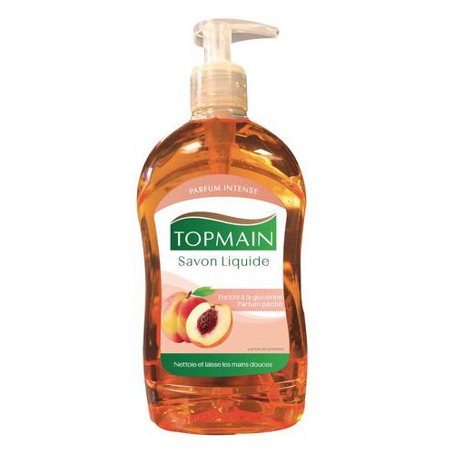 Sabão líquido Topmain - Frasco com bomba de 500 ml Sabão líquido Topmain - Frasco com bomba de 500 ml
