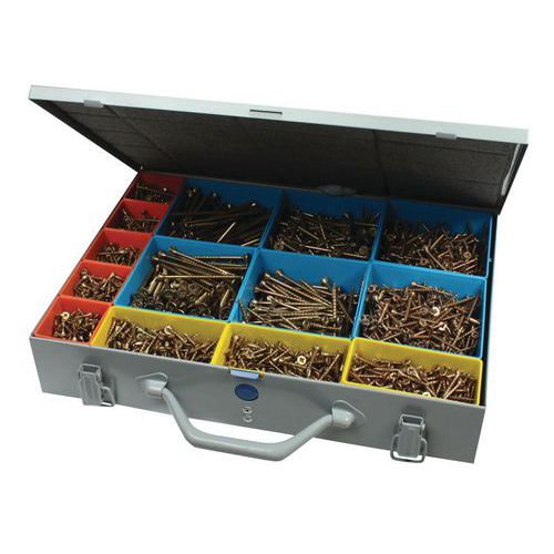 Maleta 2680 parafusos Pozidriv Cutter system Maleta 2680 parafusos Pozidriv Cutter system