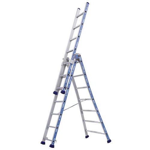 Escada transformável Platinium 300 Pro – 3 planos – Tubesca Escada transformável Platinium 300 Pro – 3 planos – Tubesca