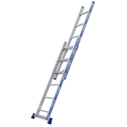 Escada extensível manual Platinium Afix – 2 planos – Tubesca Escada extensível manual Platinium Afix – 2 planos – Tubesca