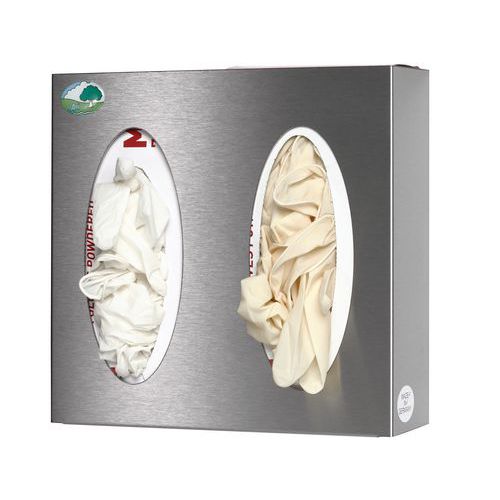 Suporte de parede em inox para caixa de lenços/luvas – Inox Suporte de parede em inox para caixa de lenços/luvas – Inox