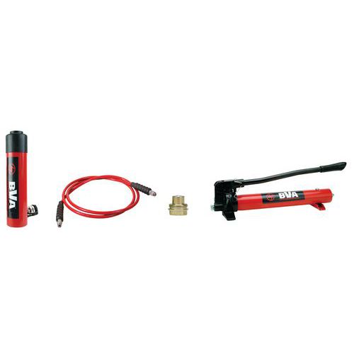 Kit de macaco hidráulico padrão 5T com bomba manual Kit de macaco hidráulico padrão 5T com bomba manual