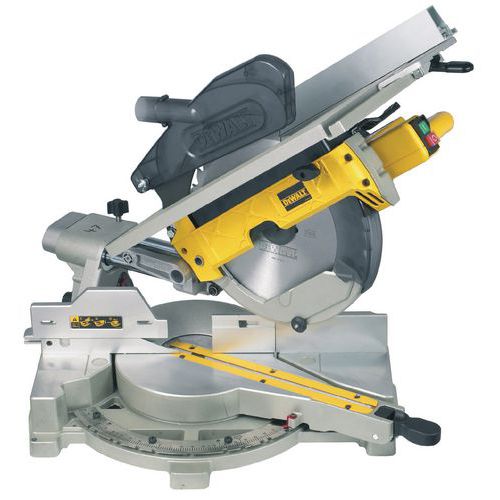 Serra de esquadria radial e com plataforma superior – 1500 W Serra de esquadria radial e com plataforma superior – 1500 W