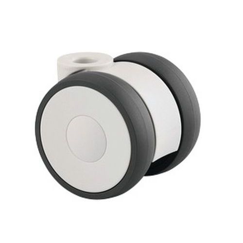 Rodízio giratório com 50 mm de diâmetro – Capacidade de carga de 100 kg Rodízio giratório com 50 mm de diâmetro – Capacidade de carga de 100 kg