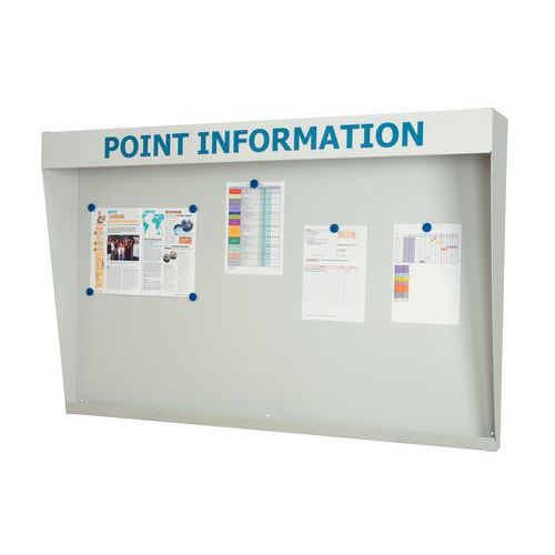Ponto de informação - Painel mural Ponto de informação - Painel mural