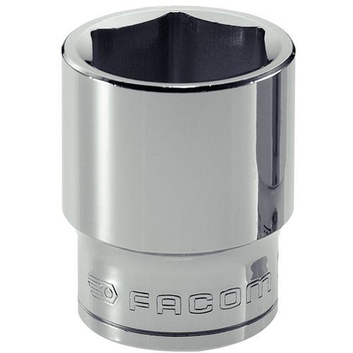 Chave de caixa métrica de 3/8 - 6 faces - Capacidade de 18 a 24 mm Chave de caixa métrica de 3/8 - 6 faces - Capacidade de 18 a 24 mm