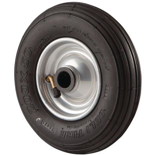 Roda de transporte com pneumática Roda de transporte com pneumática