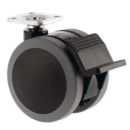 Rodízio giratório design com placa Rodízio giratório design com placa