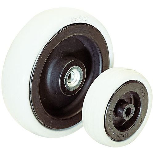 Roda - Capacidade de 40 a 100 kg - Rolamento de esferas Roda - Capacidade de 40 a 100 kg - Rolamento de esferas