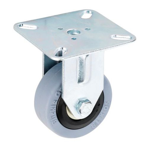 Rodízio com placa - Capacidade de 40 a 60 kg - Fixo Rodízio com placa - Capacidade de 40 a 60 kg - Fixo