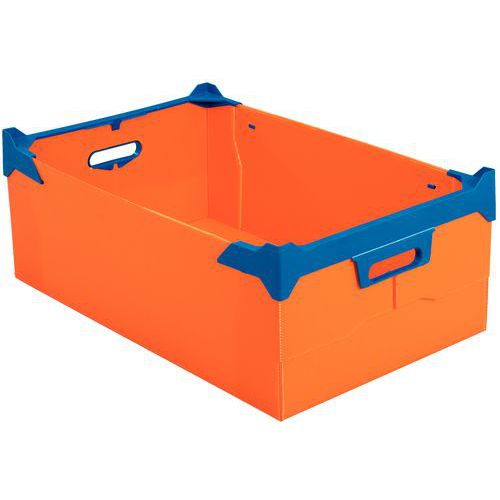 Caixa empilhável em Propyflex – 400 a 600 mm de comprimento – 14 a 60 L Caixa empilhável em Propyflex – 400 a 600 mm de comprimento – 14 a 60 L