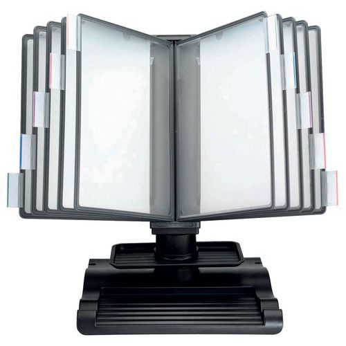 Porta documentos de mesa Desq com compartimento de arrumação Porta documentos de mesa Desq com compartimento de arrumação