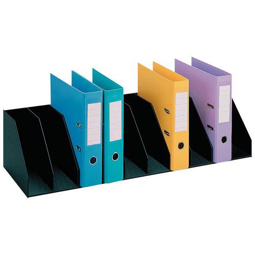 Organizador De Arquivos ACTICO - Divisórias Ajustáveis Para Mesa | Suporte Para Notebooks E Revistas