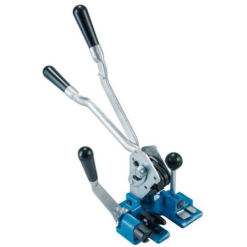 Combinado manual esticador–engastador – fitas de polipropileno Combinado manual esticador–engastador – fitas de polipropileno