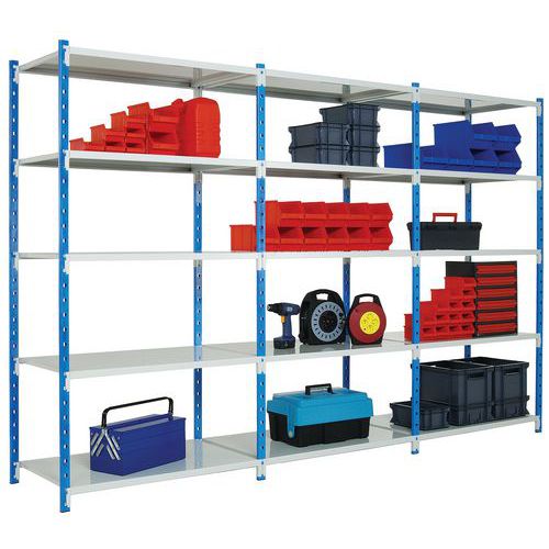 Estante em chapa integral Combi-Flip – 2000 mm de altura - Manorga Estante em chapa integral Combi-Flip – 2000 mm de altura - Manorga