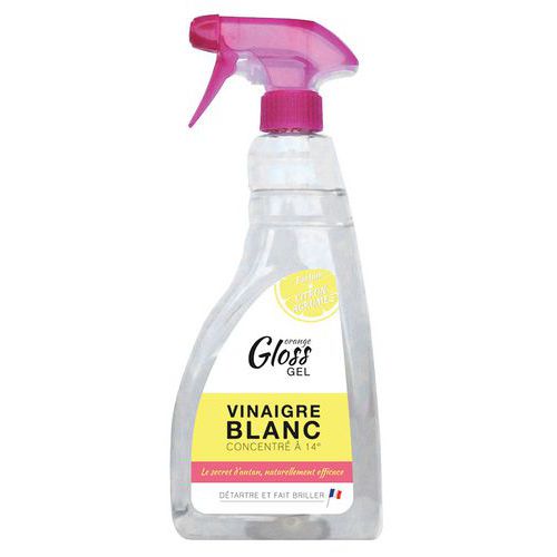 Gel de vinagre branco Gloss – Spray de 750 ml Gel de vinagre branco Gloss – Spray de 750 ml