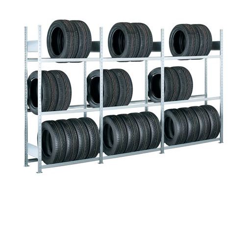 Estante para pneus Rota-Store – Profundidade: 400 mm - Schulte Estante para pneus Rota-Store – Profundidade: 400 mm - Schulte